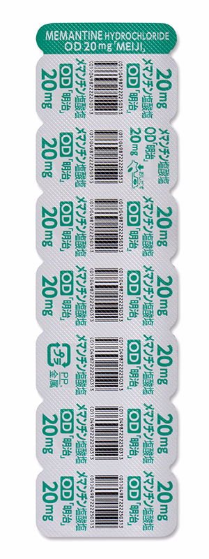 メマンチン塩酸塩OD錠20mg「明治」