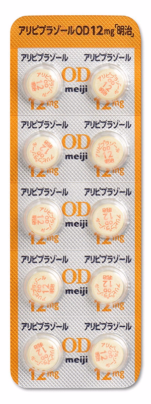 アリピプラゾールOD錠12mg「明治」