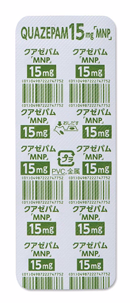 クアゼパム錠15mg「MNP」