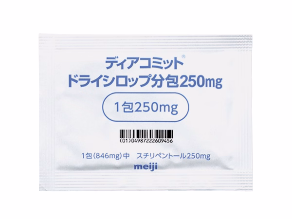 ディアコミットドライシロップ分包250mg