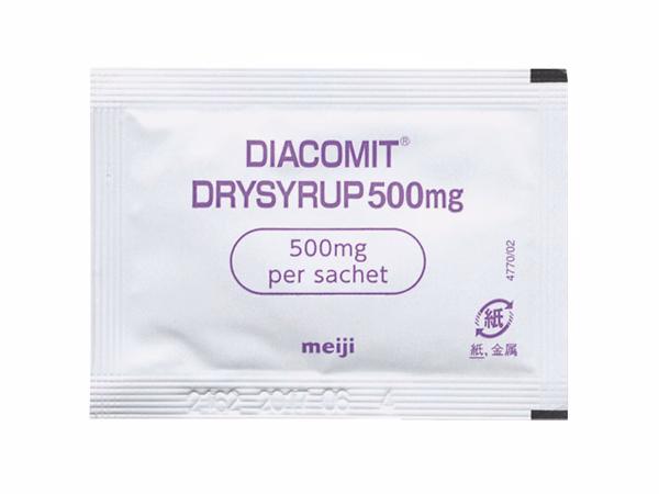 ディアコミットドライシロップ分包500mg